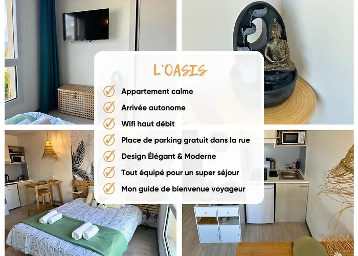 Oasis - Wifi, Clim, Vue, Equipe Apartman Lourdes