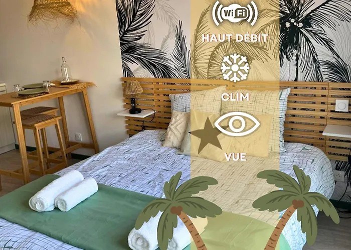 Oasis - Wifi, Clim, Vue, Equipe アパート